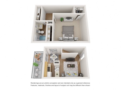 A3 Floor Plan at Wymberly Crossing, Grand Prairie, TX, 75052
